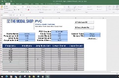 Program an Automatic Stepped Sine Calibration Test